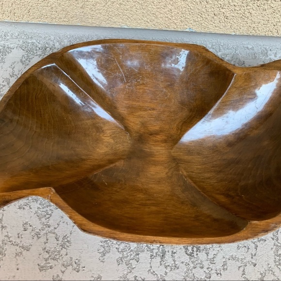 El Mayan Indian Art wooden bowl - Picture 8 of 12